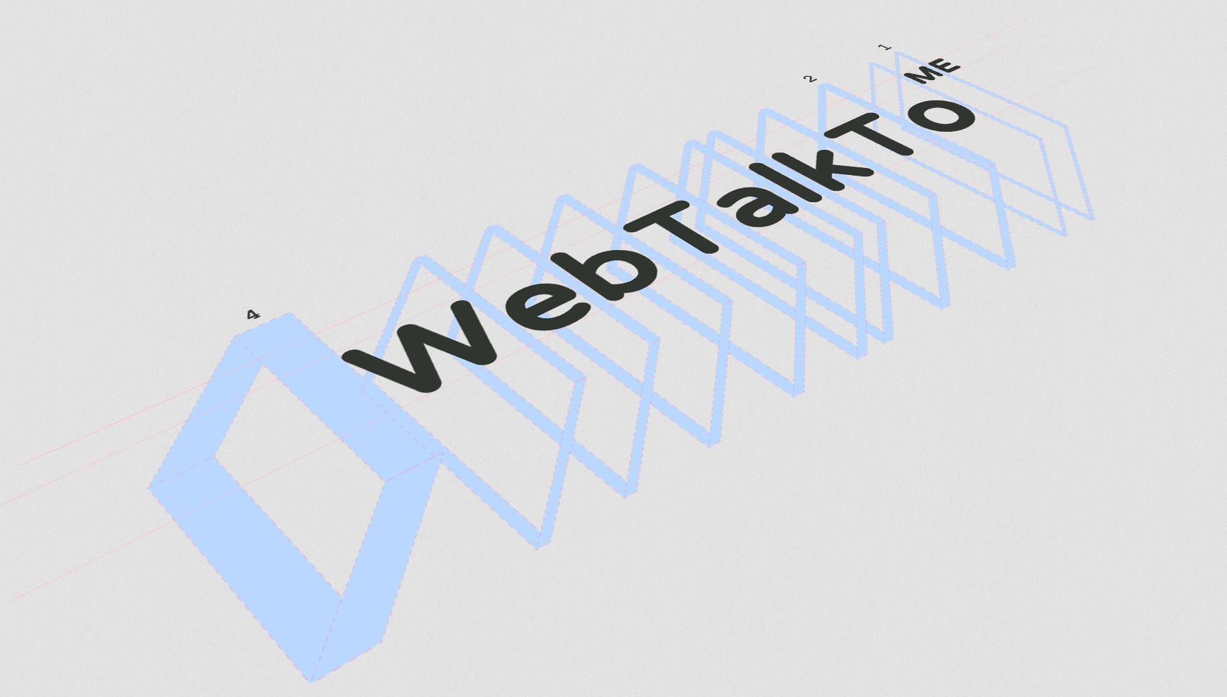 3 logo and logotype design for webtalkto
